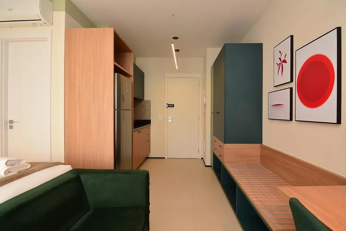 Apartmán Bhomy Pinheiros - Varanda Com Vista De Sp Vt319 São Paulo