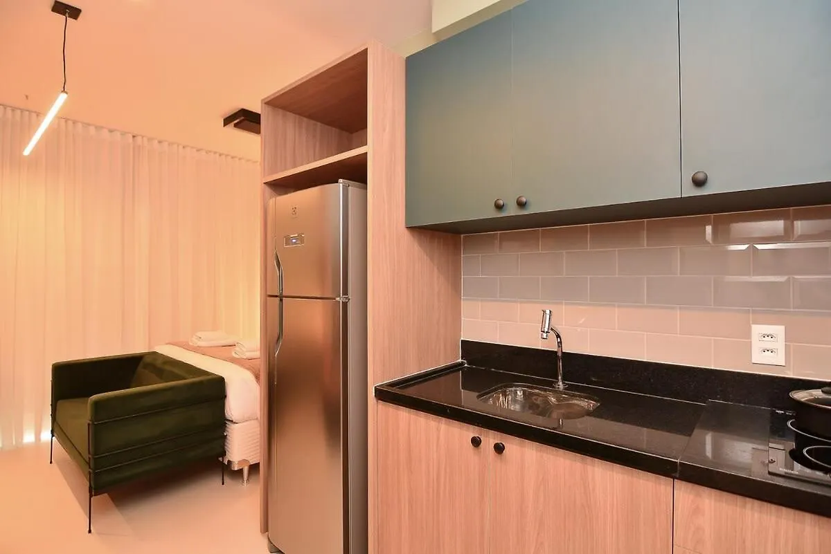 Apartmán Bhomy Pinheiros - Varanda Com Vista De Sp Vt319 São Paulo Brazílie